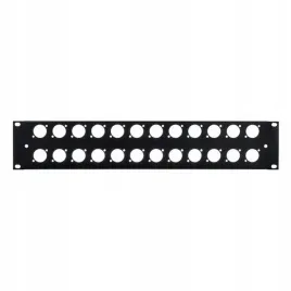 panel-maskujacy-zaslepka-24-gniazd-xlr-rack-19-2u-aluminium-thon-24xlr