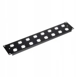 panel-maskujacy-zaslepka-16-gniazd-xlr-rack-19-2u-aluminium-thon-16xlr