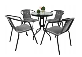 zestaw-ogrodowy-kawowy-na-taras-dla-4-osob-stol-fi60-i-krzesla-szary