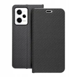 etui-z-klapka-kabura-luna-carbon-do-xiaomi-redmi-note-12-pro-5g-czarne
