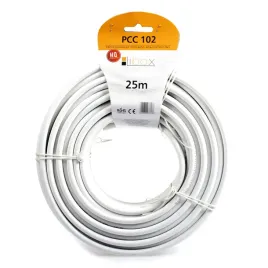 kabel-koncentryczny-bialy-libox-sat-trishield-hd-25m-zyla-cu-102mm