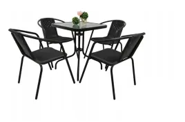 meble-ogrodowe-obiadowe-kawowy-na-taras-berg-stol-60x60-dla-4-osob-czarny