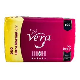 podpaski-higieniczne-vera-ultra-normal-dry-ze-skrzydelkami-20-szt