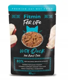 fitmin-for-life-cat-saszetka-fileciki-z-kaczka-w-sosie-dla-kotow-85g