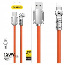 dudao-kabel-przewod-katowy-usb-a-do-lightning-30w-1m-rotacja-180-pomarancz