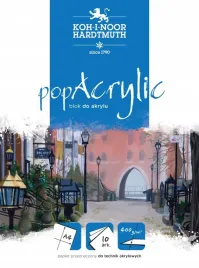 blok-a4-pop-acrylic-koh-i-noor-10-arkuszy-400g