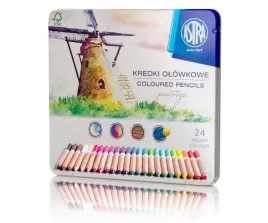 kredki-olowkowe-z-drewna-cedrowego-astra-w-metalowym-pudelku-prestige-24-ko