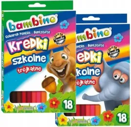 kredki-olowkowe-trojkatne-bambino-18-kolorow
