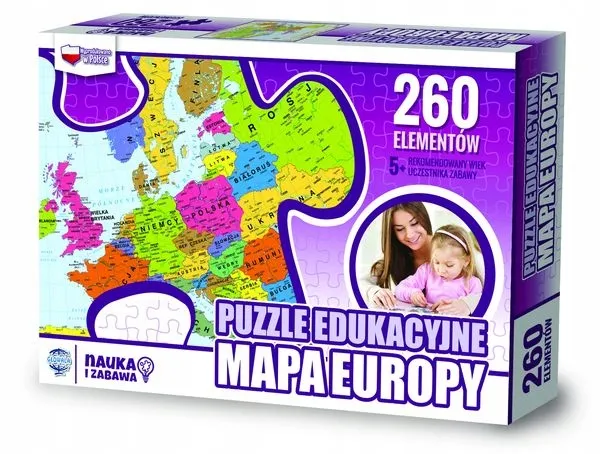 puzzle-260-edukacyjne-mapa-europy