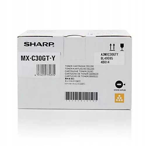 sharp-mxc30gty-toner-zolty