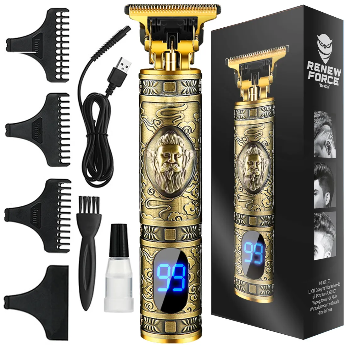 trymer-barberski-drwal-t9-stan-nowy