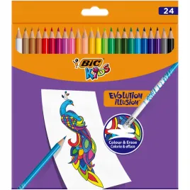 kredki-olowkowe-evolution-illusion-bic-kids-24-kolory