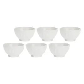 la-porcellana-bianca-zestaw-6-misek-okraglych-8-cm-bialy
