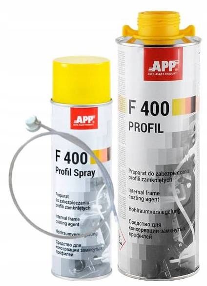 APP F400 PREPARAT DO PROFILI ZAMKNIĘTYCH - zestaw – 21094887 - ERLI.pl