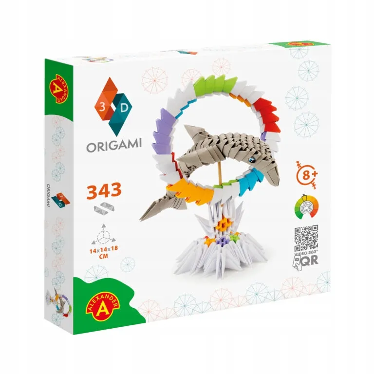 origami-3d-delfin