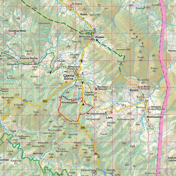 puzzle-1000-bieszczady-mapa-turystyczna-liczba-elementow-1000