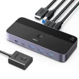 przelacznik-kvm-ugreen-cm664-hdmi-switch-2w1-czarny-stan-nowy