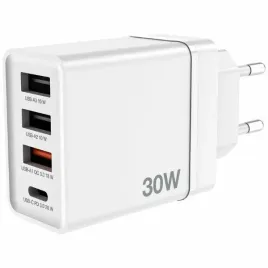 verbatim-ladowarka-sieciowa-30w-3xusb-a-usb-c-pd-3-0-chr-30eu2-bialy-white