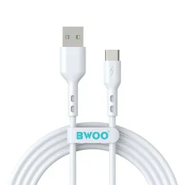 bwoo-kabel-bo-x172c-3a-cable-usb-a-do-usb-c-1m-bialy