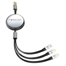 forever-kabel-3w1-usb-lightning-2x-usb-c-12-m-100w-czarny