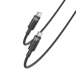 yesido-kabel-ca160-pleciony-typ-c-na-typ-c-pd-60w-12-metra-czarny