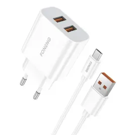 ladowarka-sieciowa-foneng-eu45-12w-2x-usb-kabel-usb-micro