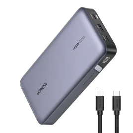powerbank-25000mah-ugreen-pb205-usb-2x-usb-c-145w-pd-szary