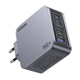 ugreen-nexode-pro-160w-wall-charger-gan-usb-3x-usb-c-gray