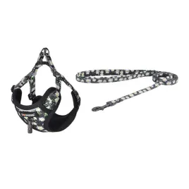 dog-set-dogness-harness-and-leash-daisy-black