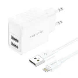 ladowarka-sieciowa-foneng-eu53-20w-2xusb-a-24a-biala-kabel-usb-a-dol