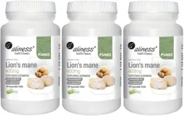 3-x-aliness-lion-s-mane-ekstrakt-40-20-400mg-x-90-vege-kaps-uklad-krazenia