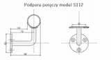 porecz-scienna-150-cm-nierdzewna-ce-tuv-stan-nowy