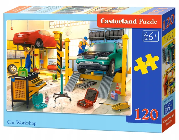 puzzle-120-car-workshop-castor-kod-producenta-b-13531