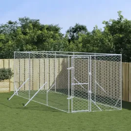 vidaxl-kojec-zewnetrzny-dla-psa-srebrny-2x6x2-m-stal-galwanizowana