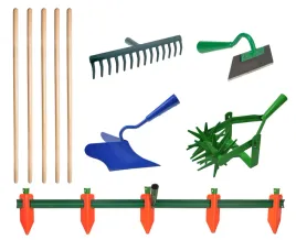 zestaw-narzedzi-spulchniacz-motyka-grabie-obsypnik-trzonki