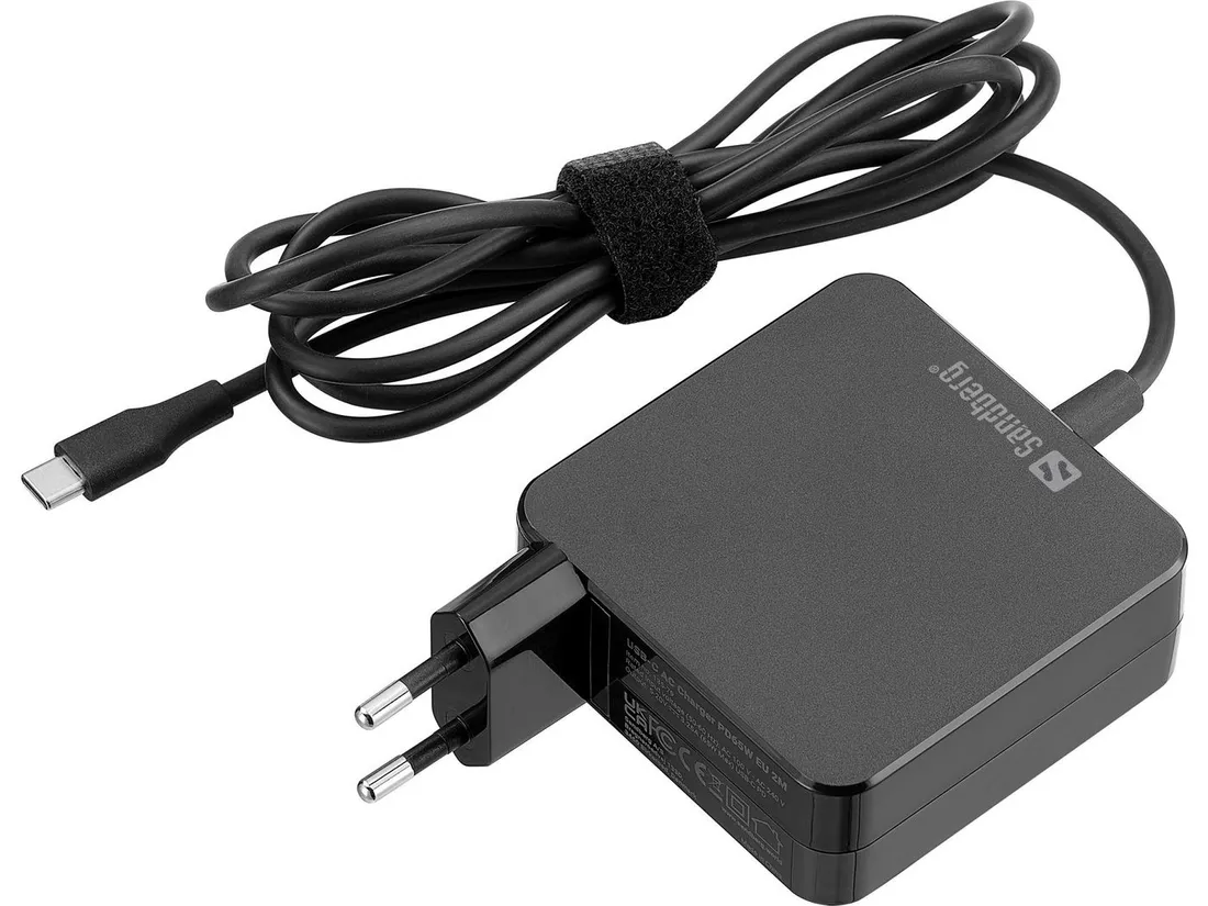 sandberg-usb-c-ac-charger-pd65w-eu-2m-stan-nowy