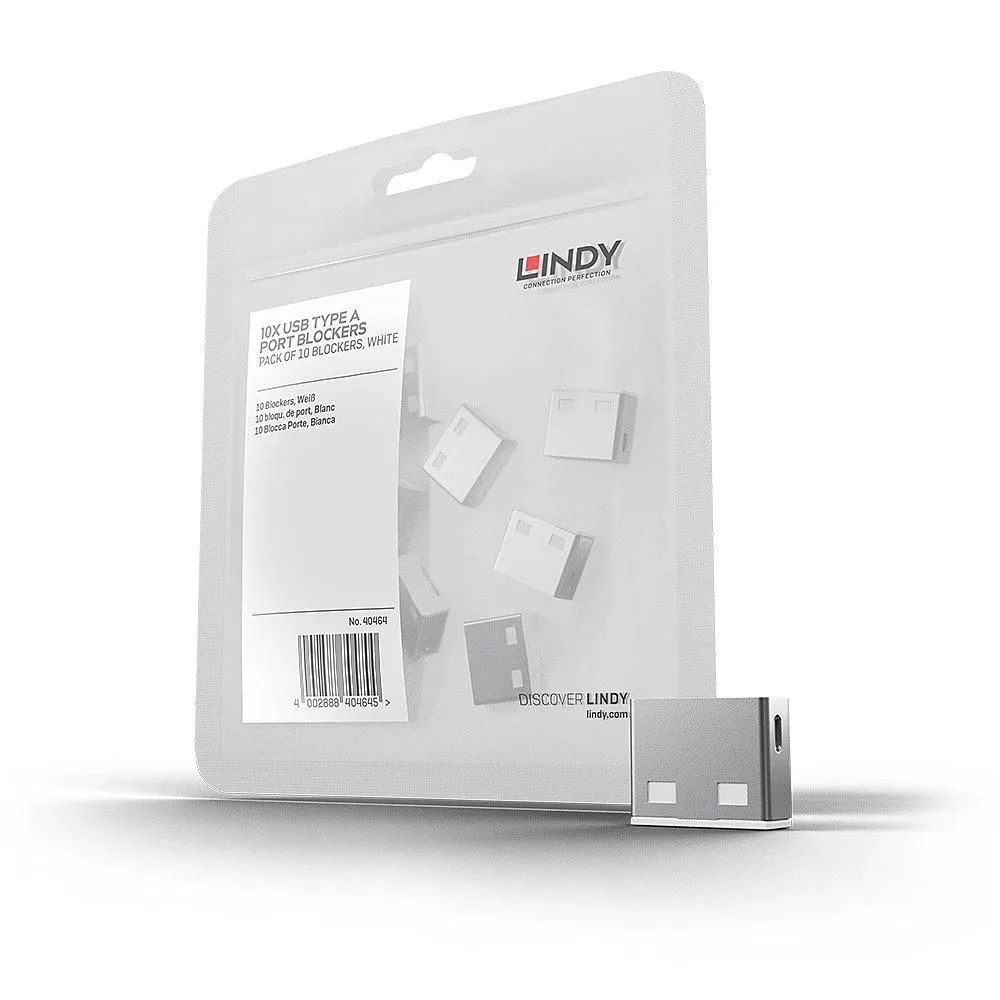lindy-usb-port-blocker-white-10-pcs-stan-nowy