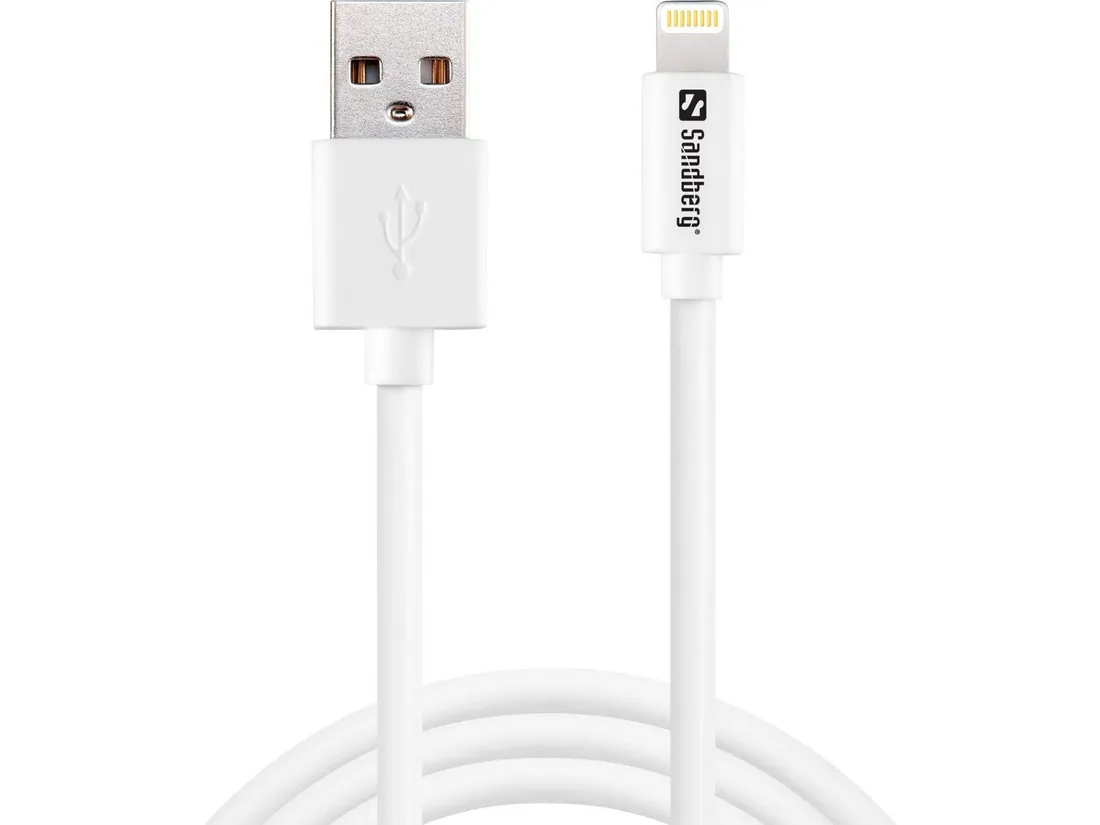 sandberg-usb-to-lightning-mfi-1m-white-stan-nowy