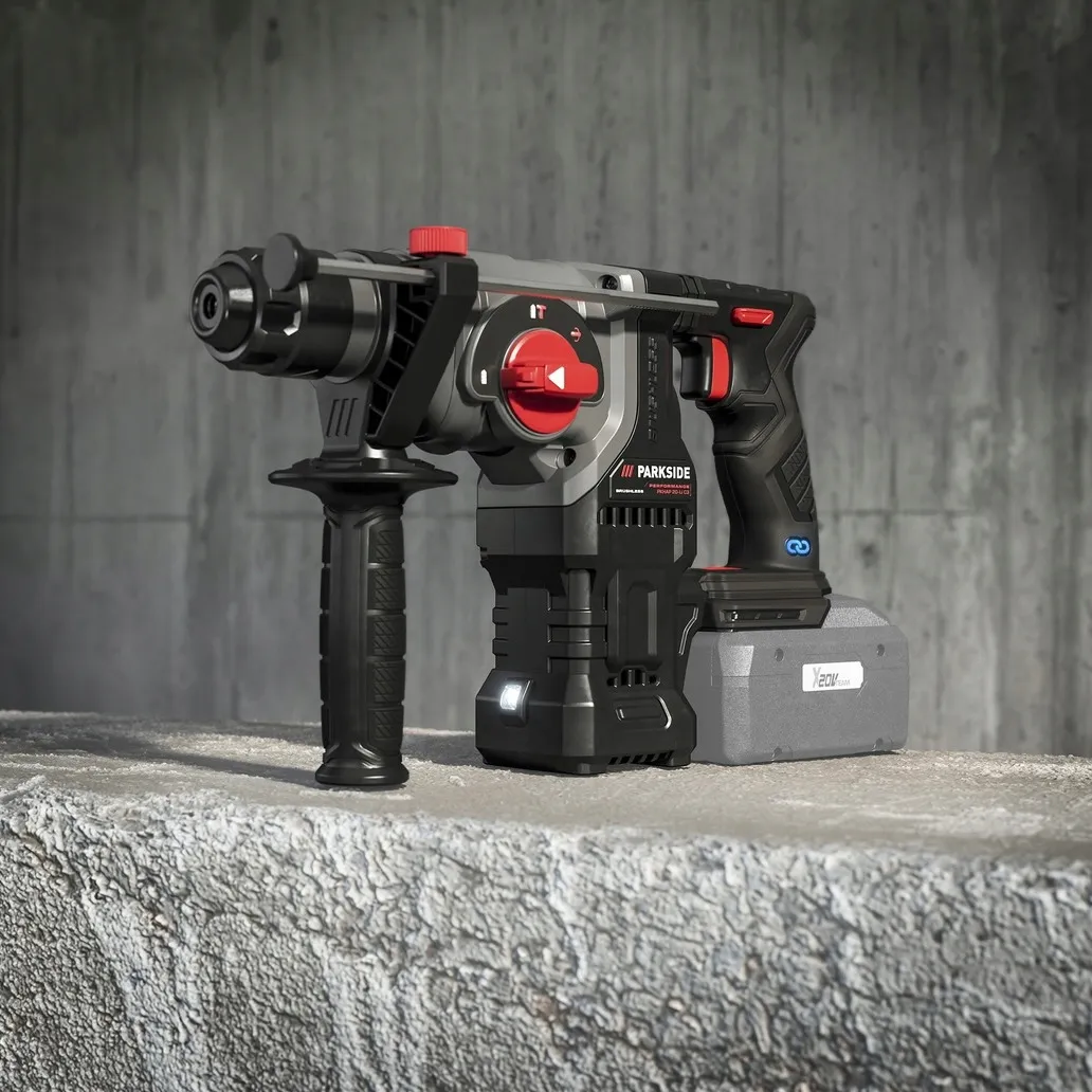 parkside-performance-mlotowiertarka-mlot-20v-stan-nowy