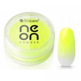 silcare-efekt-dymu-neon-powder-lime-3g
