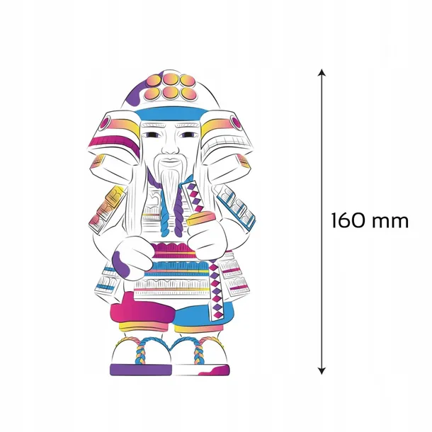 kolorowanka-3d-samurai-marka-inna