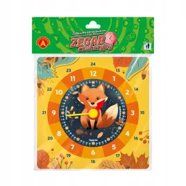 zegar-edukacyjny-lis
