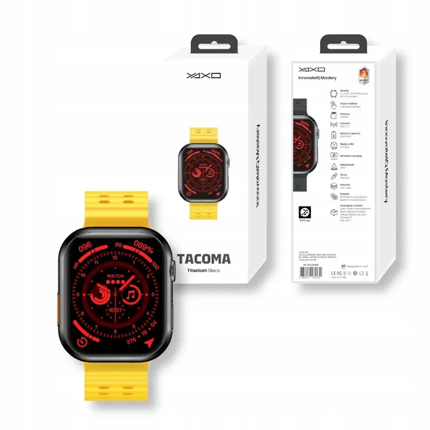 yaxo-smartwatch-tacoma-titanium-black-komunikacja-bluetooth