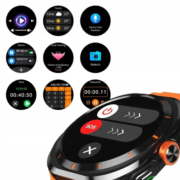 yaxo-smartwatch-reno-titanium-black-transmisja-danych-brak