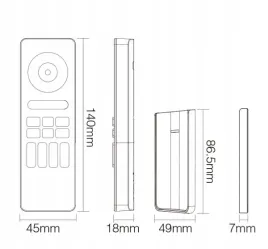 miboxer-pilot-rgb-rgbw-rgb-cct-4-strefowy-sterowanie-2-4ghz-czarny