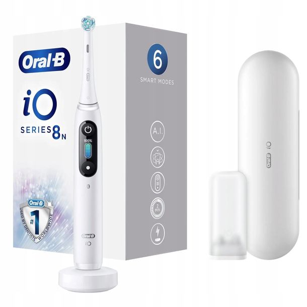 Oral-B iO Series 8 White Alabaster Szczoteczka elektryczna iO