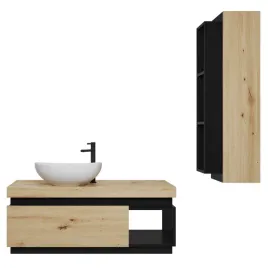 lazienka-koda-1-czarny-mat-dab-lefkas-wysokiej-jakosci