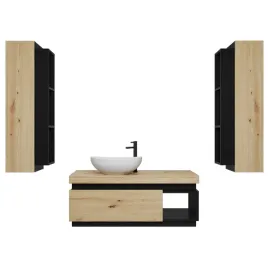 lazienka-koda-2-czarny-mat-dab-lefkas-profesjonalne