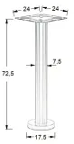 sh-3018-2-b-czarny-175-cm-stan-nowy-waga-z-opakowaniem-7-kg