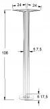 sh-3018-2-b-czarny-175-cm-stan-nowy-szerokosc-produktu-17-5-cm